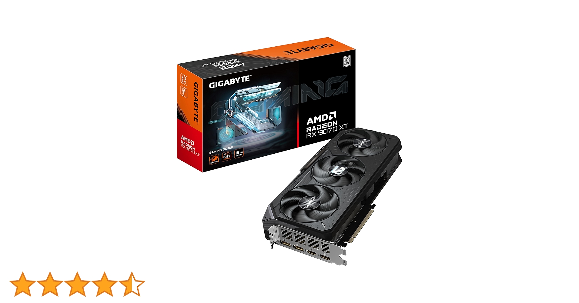 グラフィックボード・グラボ・ビデオカード GIGABYTE Radeon RX 9070 GAMING OC 16G Amazon | Gigabyte Radeon RX 9070 GAMING OC 16G グラフィック